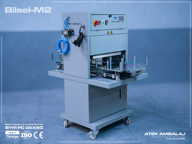 BİLSEL-M2 BLISTER YAPIŞTIRMA MAKİNASI