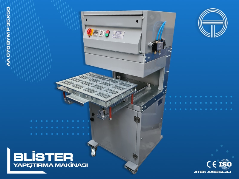 Blister Yapıştırma Makinası