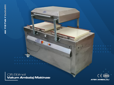 Çift Odacıklı Vakum Ambalaj Makinası 2x(2x65)