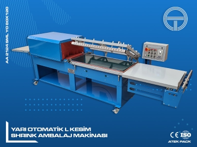 Yarı Otomatik L Kesim Shrınk Ambalaj Makinası