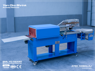 YARI OTOMATİK L KESİM SHRINK AMBALAJ MAKİNASI