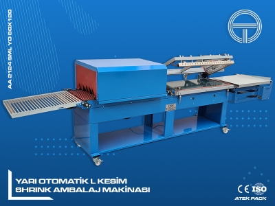 Yarı Otomatik L Kesim Shrink Ambalaj Makinası